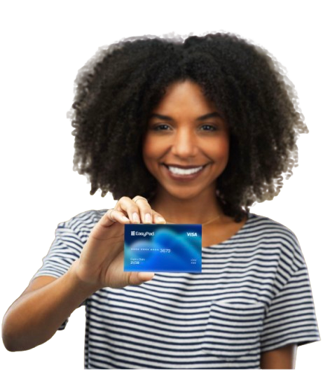 Person holding card